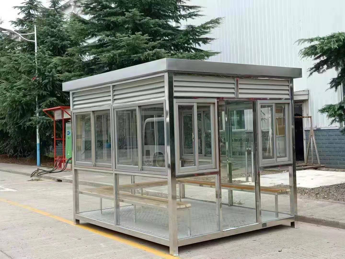 Shanghai Sentry box Steel high-grade Scenic spot environmental protection move Sun room Stainless steel Security staff outdoors Smoke Manufactorin the Basic building materials , Sun room , Steel sun room category - from Buy2taobao.com to provide professional Taobao agent buy service