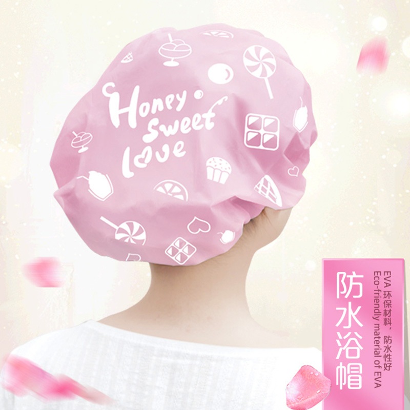 卡通儿童小孩可调浴帽防油烟厨房干发帽子防水成人女沐浴洗澡头套|msdalam kategori keluarga/Alat Pembersihan peribadi, Peralatan pembersihan penjagaan diri, topi mandi - dari Buy2taobao.com untuk memberikan perkhidmatan ejen Taobao profesional membeli