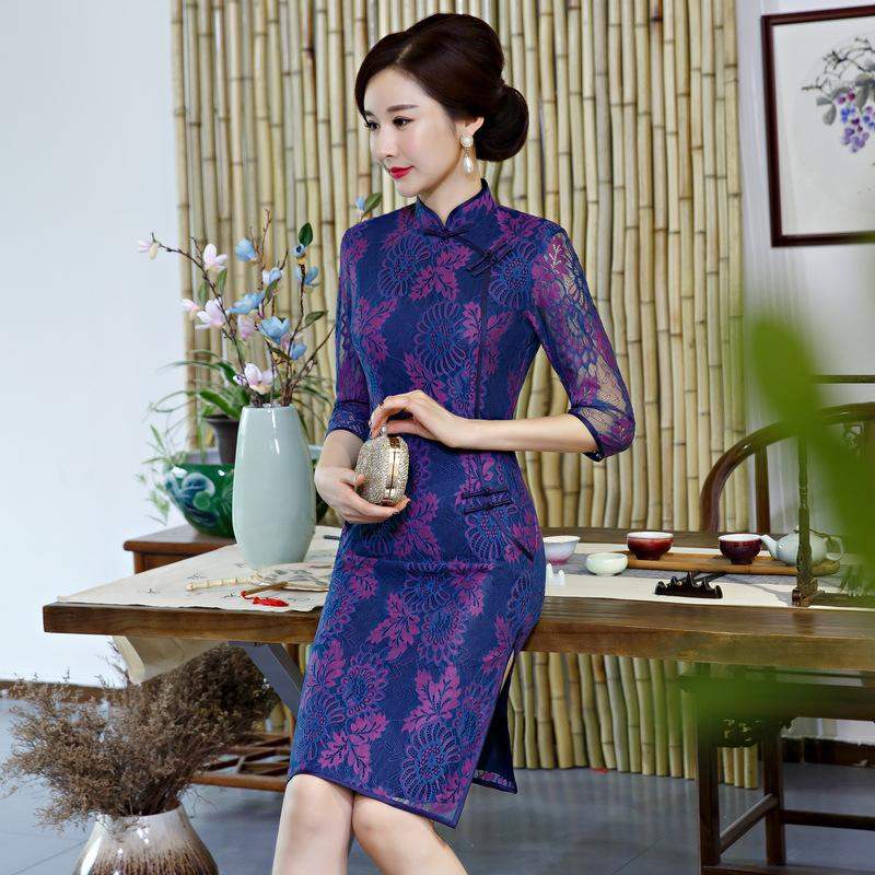 2019 new pattern Empress Tang Yan Yu-chi Chen Yu-chi Chen Same item Ni Ni Same item cheongsam The Flowers of Warin the Women's clothing/Boutique , Wedding/Cheongsam/Formal dress , Cheongsam category - from Buy2taobao.com to provide professional Taobao agent buy service