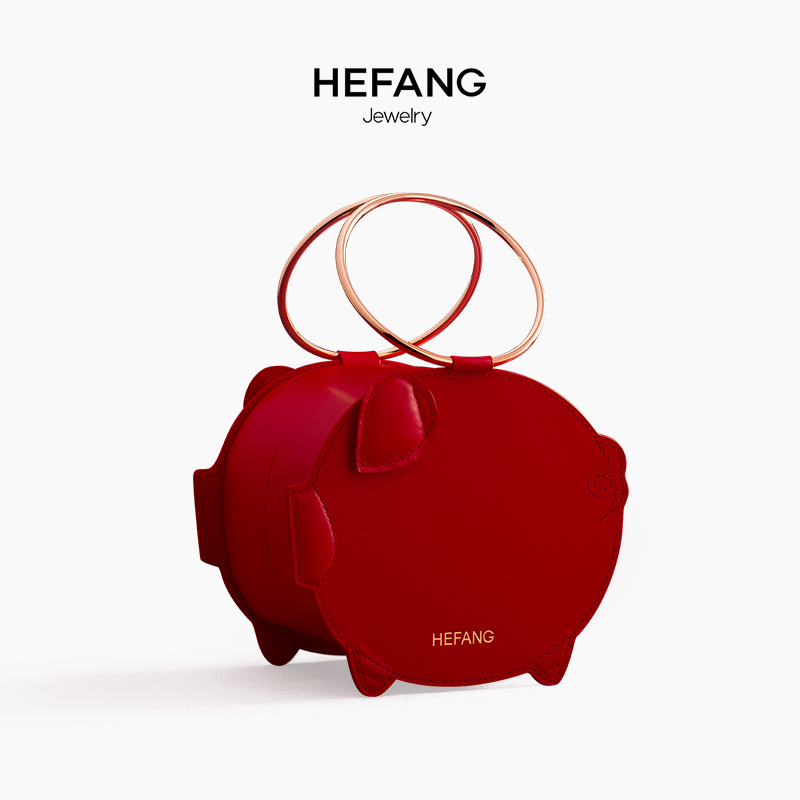 HEFANG Jewelry/何方珠宝 新春限定幸福礼盒 首饰盒女生生日礼物|msdalam kategori peralatan pejabat/Supplies/Perkhidmatan yang berkaitan, Packaging Equipment/Tanda-tanda dan bekalan, kotak hadiah - dari Buy2taobao.com untuk memberikan perkhidmatan ejen Taobao profesional membeli