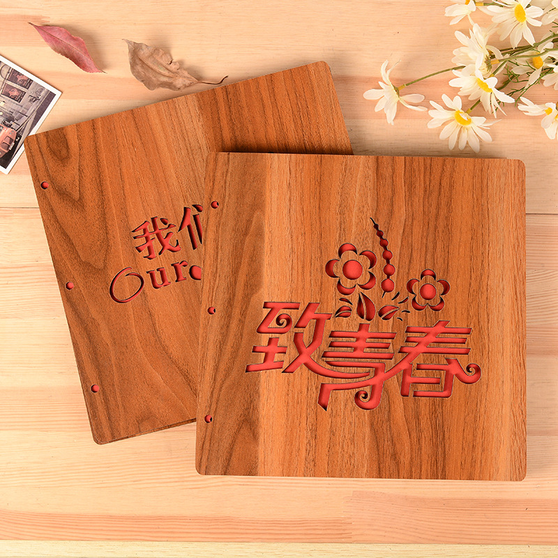 5寸6寸7寸木質相冊diy手工情侶紀念冊浪漫制作影集畢業diy禮物在類目 電子詞典/電紙書/文化用品, 收納/陳列用品, 相冊中 - 來自Buy2taobao.com提供專業的淘寶代購服務