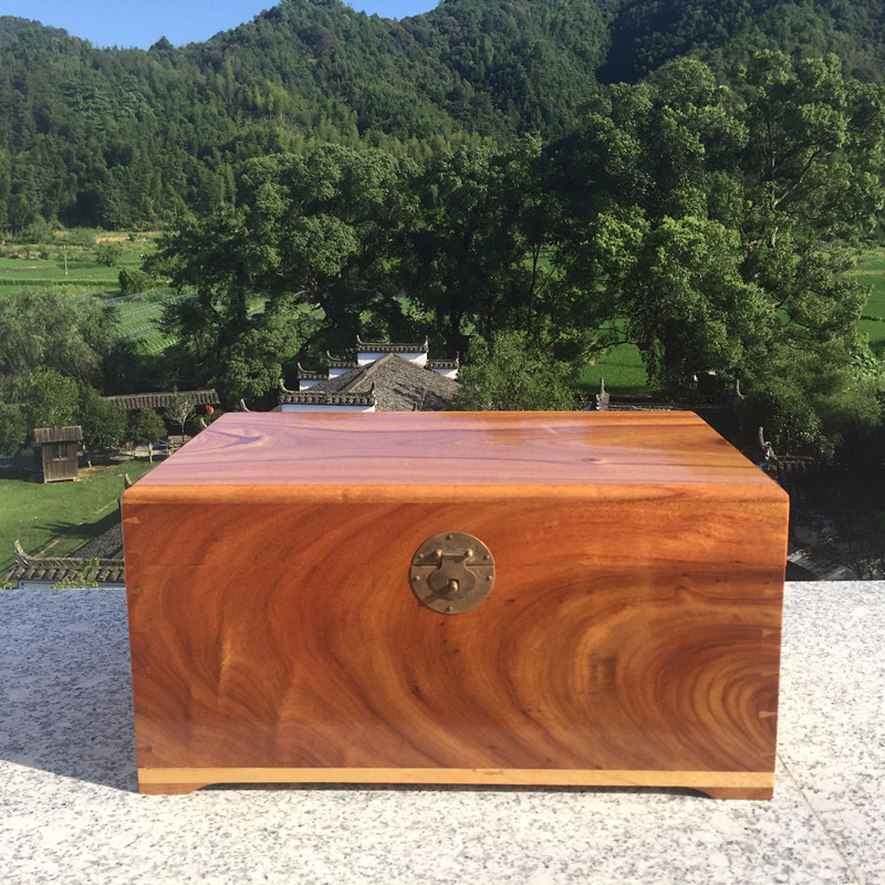 小樟木箱子整板独板老香樟木箱子字画全实木衣箱收藏箱带锁纯手工|ruв категории получать отделка, семьи, хранения приборов, ящик, шкатулка - от Buy2taobao.com для оказания профессиональной услуги покупки агента Taobao
