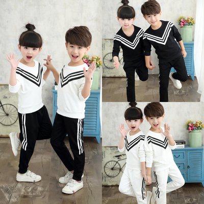 幼儿园园服新款男女童班服儿童演出服中小学生春秋运动会校服套装