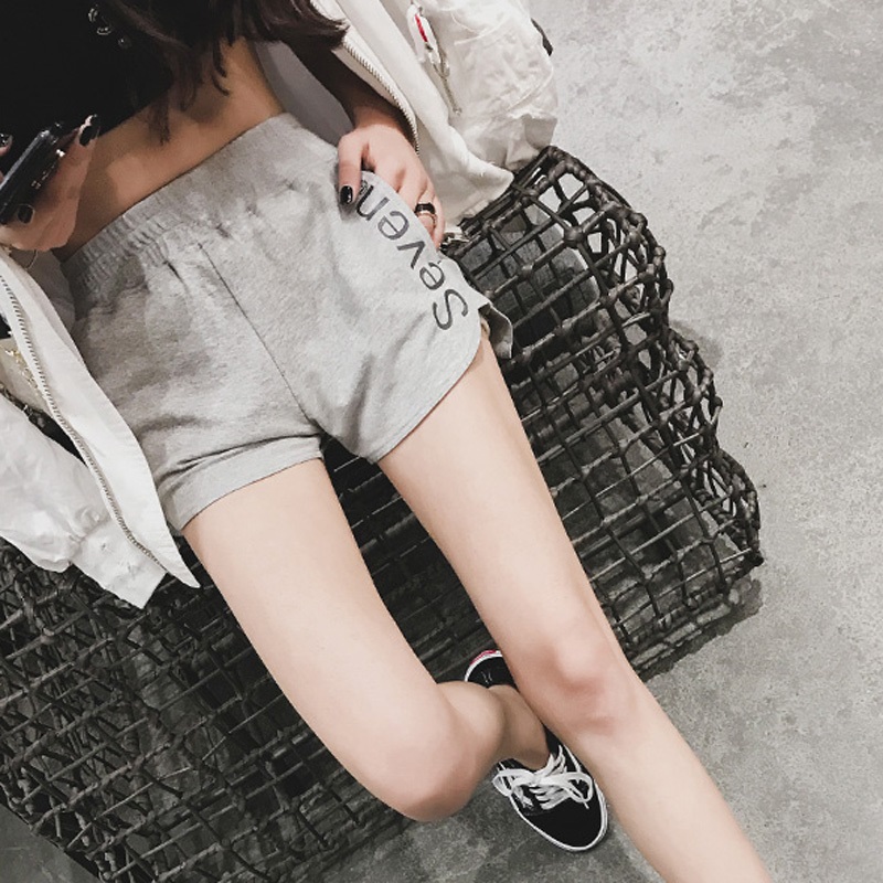 运动短裤女韩版高腰跑步瑜伽阔腿热裤外穿休闲家居睡裤显瘦沙滩裤在类目 女装/女士精品, 裤子, 休闲裤中 - 来自Buy2taobao.com提供专业的淘宝代购服务
