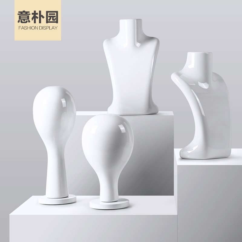 模特道具头台 帽子眼镜装饰道具 拍摄陈列用品 假发练习头台黑色在类目 商业/办公家具, 服装店家具, 服装模特中 - 来自Buy2taobao.com提供专业的淘宝代购服务