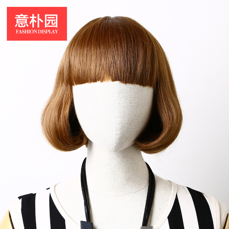 吉娅模特道具假发 女士BOBO发型 空气刘海 模特道具假发 韩版在类目 商业/办公家具, 服装店家具, 服装模特中 - 来自Buy2taobao.com提供专业的淘宝代购服务