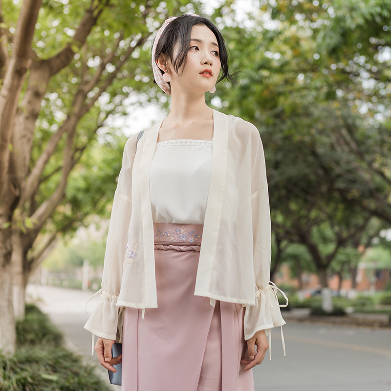 华小夏汉元素女夏装木藜日常改良汉服套装两件套对襟褙子a字裙|msdalam kategori Butik wanita / wanita, pakaian/pakaian kebangsaan/peringkat pakaian, pakaian kebangsaan/pakaian - dari Buy2taobao.com untuk memberikan perkhidmatan ejen Taobao profesional membeli