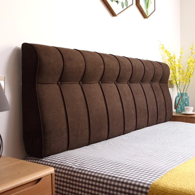 Customized Northern Europe thickening Headboard Soft roll Tatami Bedside Cushion Double Solid wood bed Pillow Washablein the Home Fabric , Pillow/Pillow category - from Buy2taobao.com to provide professional Taobao agent buy service