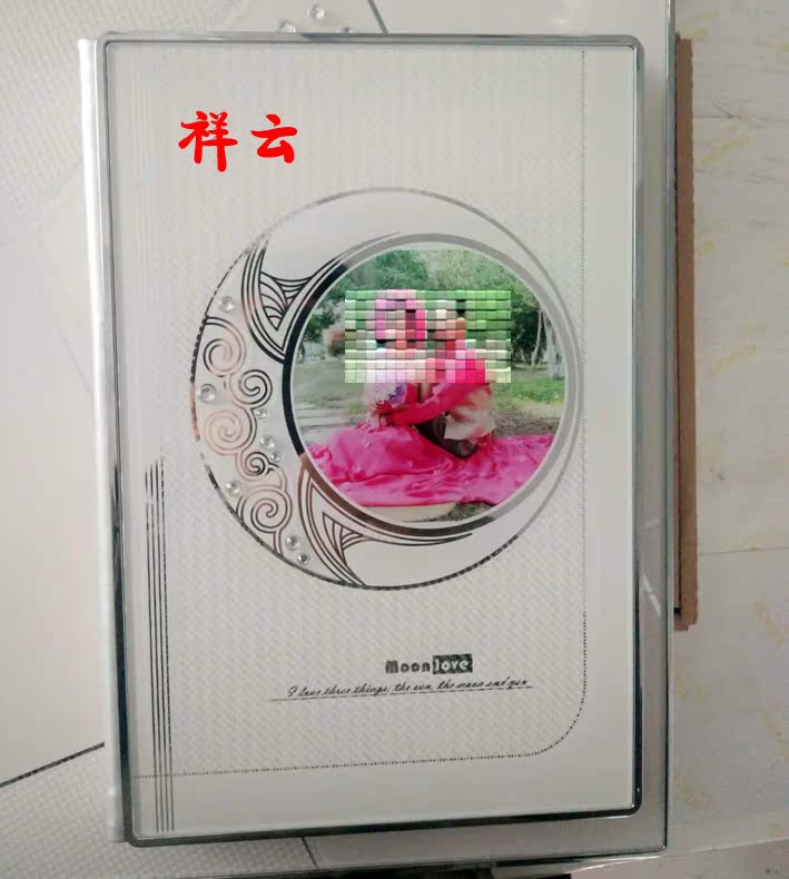高档银边水晶册 四款任选 PVC影楼水晶相册 婚纱 环保相册 包邮|ruв категории персональные настройки/разработка услуг/DIY, ежедневно/украшения на заказ, альбом/фото из книги/стерео фотографии - от Buy2taobao.com для оказания профессиональной услуги покупки агента Taobao