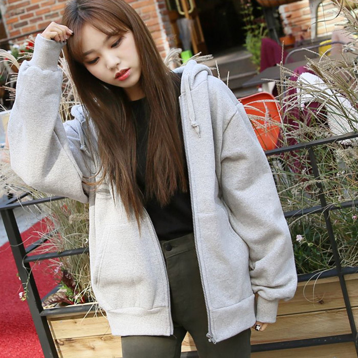 2018 New winter Plush Thickened leisure sweater coat Cardigan Large Easy winter bf Wind student tidein the Women's clothing/Boutique , Sweater/Fleece category - from Buy2taobao.com to provide professional Taobao agent buy service