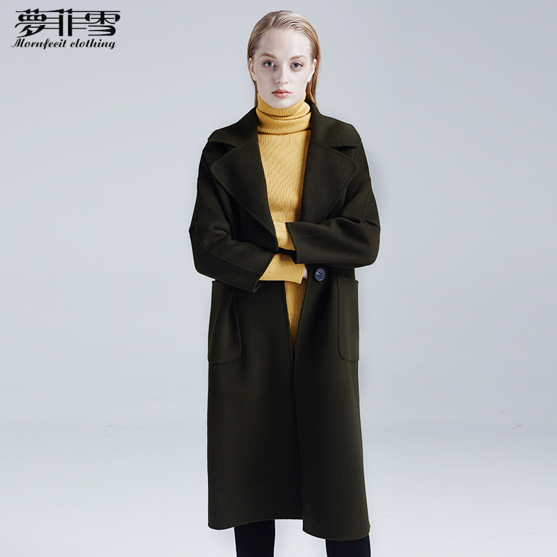 反季大促銷秋冬季毛呢外套女裝中長款新款過膝雙面呢子大衣女修身在類目 女裝/女士精品, 毛呢外套中 - 來自Buy2taobao.com提供專業的淘寶代購服務