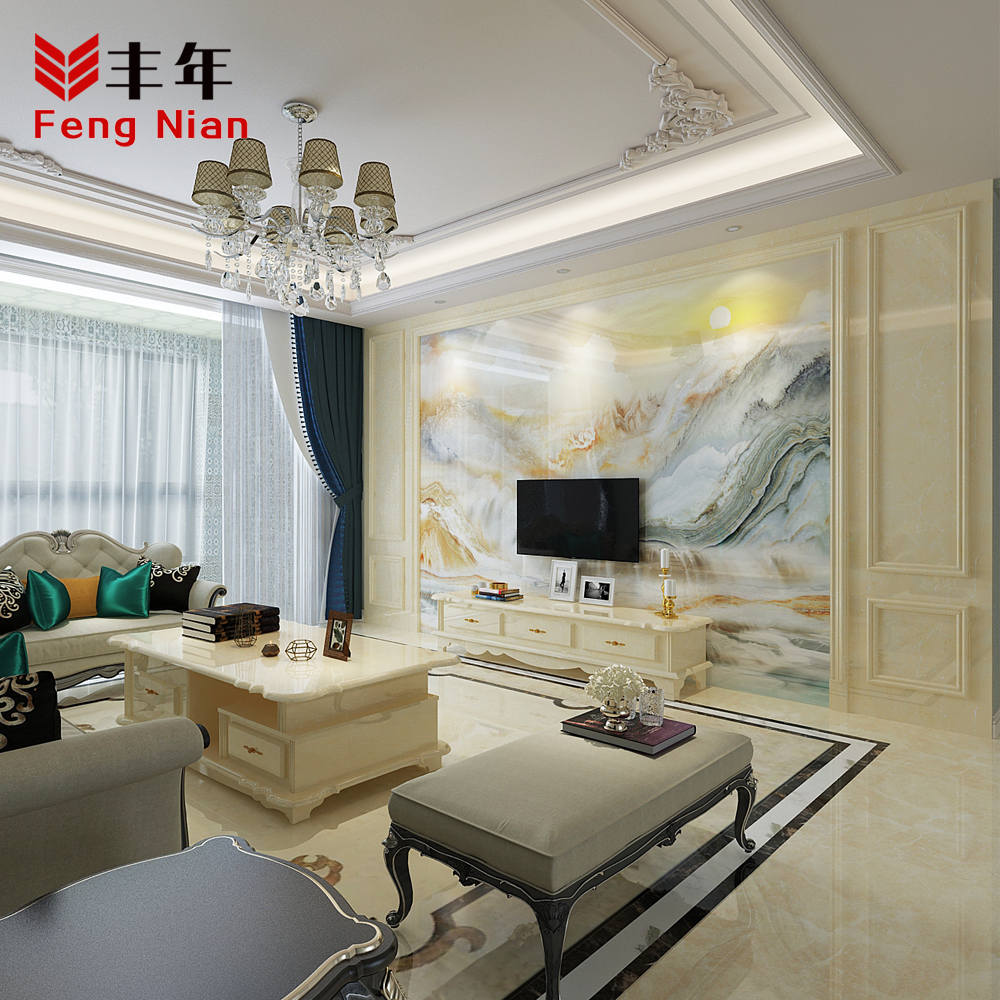 瓷砖背景墙中式花鸟现代简约欧式艺术3d沙发客厅电视背景墙微晶石|msdalam kategori keluarga memasang ibu, jubin seramik, jubin latar belakang - dari Buy2taobao.com untuk memberikan perkhidmatan ejen Taobao profesional membeli