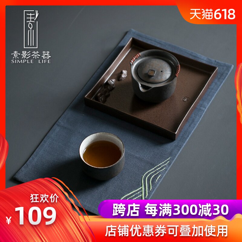 素影 日式粗陶快客杯一壶一杯鎏金干泡功夫茶具办公室个人套装组在类目 餐饮具, 茶具, 功夫茶具中 - 来自Buy2taobao.com提供专业的淘宝代购服务