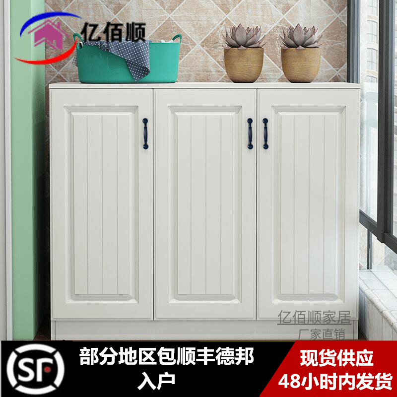 European style balcony Lockers Sunscreen Storage cabinet balcony Debris cabinet Shoe cabinet Cabinet Floor cabinet Sideboard customizedin the Residential furniture , Cabinet , Windows and cabinets category - from Buy2taobao.com to provide professional Taobao agent buy service