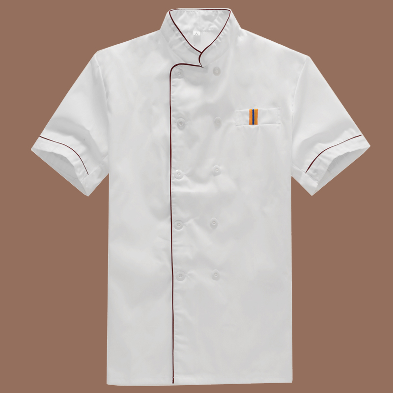 厨师服短袖 新款酒店厨师服夏装 饭店厨师长工作服 厨师制服高档|ruв категории Мужская одежда, костюм, оснастки форму - от Buy2taobao.com для оказания профессиональной услуги покупки агента Taobao