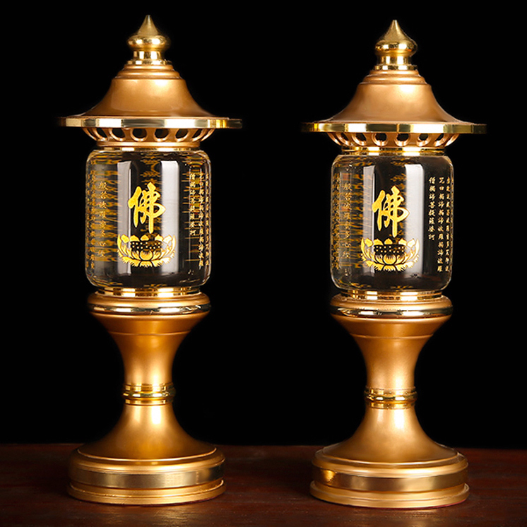 Tact Buddha oil lamp burning in front of the statue of Buddha Lamp supply Plug in Pure copper a pair household led Long light Lamp supply crystal Lotus lightsin the Home accessories , Candle/Candlestick , Candlestick category - from Buy2taobao.com to provide professional Taobao agent buy service