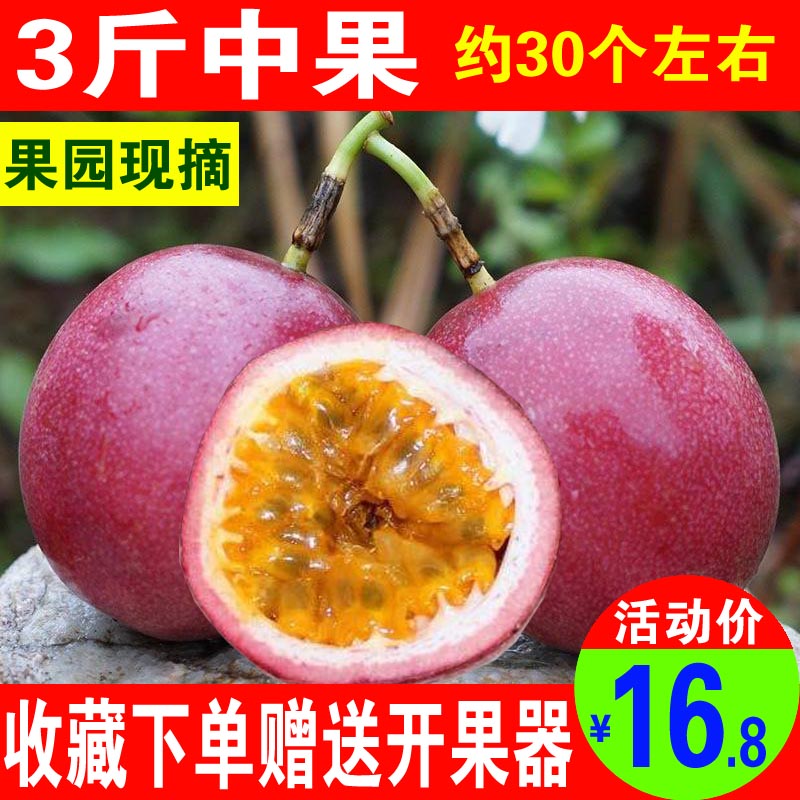 广西百香果3斤装新鲜现摘热带水果西番莲鸡蛋果一级水果酸爽香甜在类目 水产肉类/新鲜蔬果/熟食, 新鲜水果, 百香果中 - 来自Buy2taobao.com提供专业的淘宝代购服务