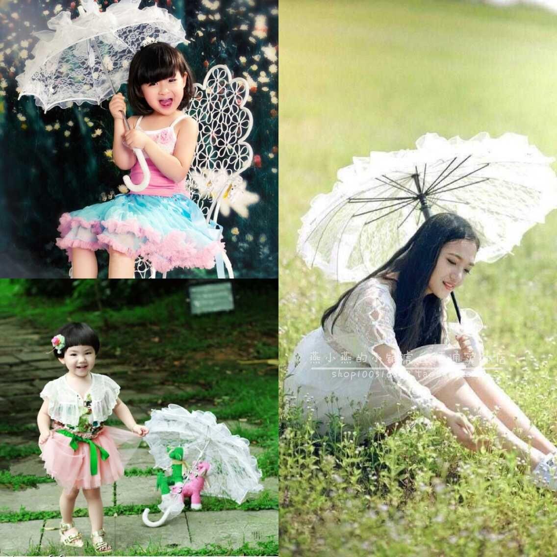 外景拍照道具演出蕾絲傘兒童攝影道具婚紗寫真道具舞蹈白色花邊傘在類目 居家日用, 傘/雨具/防雨/防潮, 傘中 - 來自Buy2taobao.com提供專業的淘寶代購服務