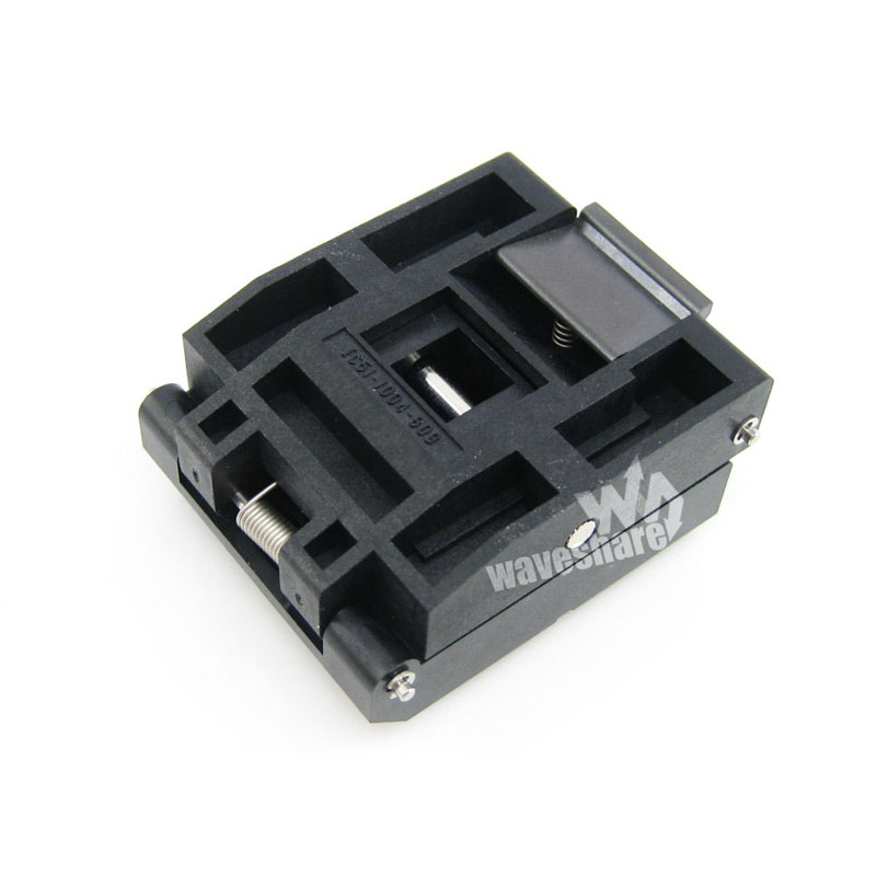 Waveshare IC51-1004-809 QFP100 TQFP100 编程座 测试座 烧录座|ruв категории Цифровые аксессуары, рынок электронных компонентов, IC интегральная схема/мотор, Микроконтроллер/Совет по развитию/учебный совет - от Buy2taobao.com для оказания профессиональной услуги покупки агента Taobao
