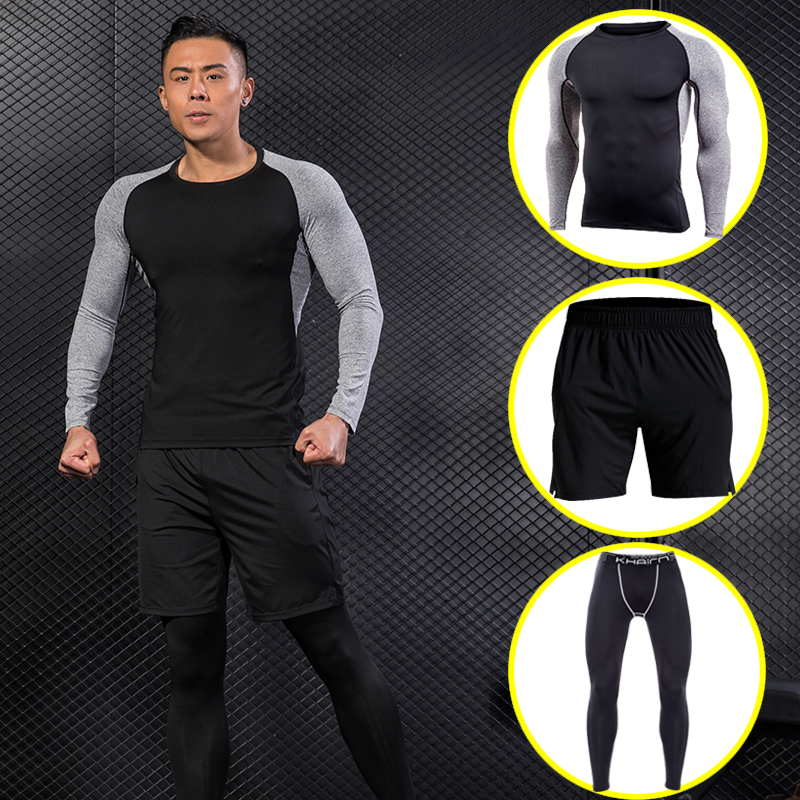 Hongxing Erke 361 Add fertilizer XL Fitness wear Three suit motion run Basketball Quick drying Tightsin the Sportswear/Casual Clothing , Fitness Apparel , Fitness Kit category - from Buy2taobao.com to provide professional Taobao agent buy service