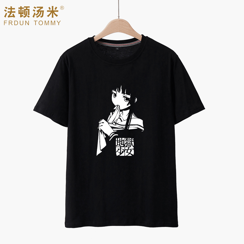地狱少女动漫周边T恤短袖男女阎魔爱同款日系二次元衣服cos潮流夏|ruв категории Мужская одежда, футболка - от Buy2taobao.com для оказания профессиональной услуги покупки агента Taobao