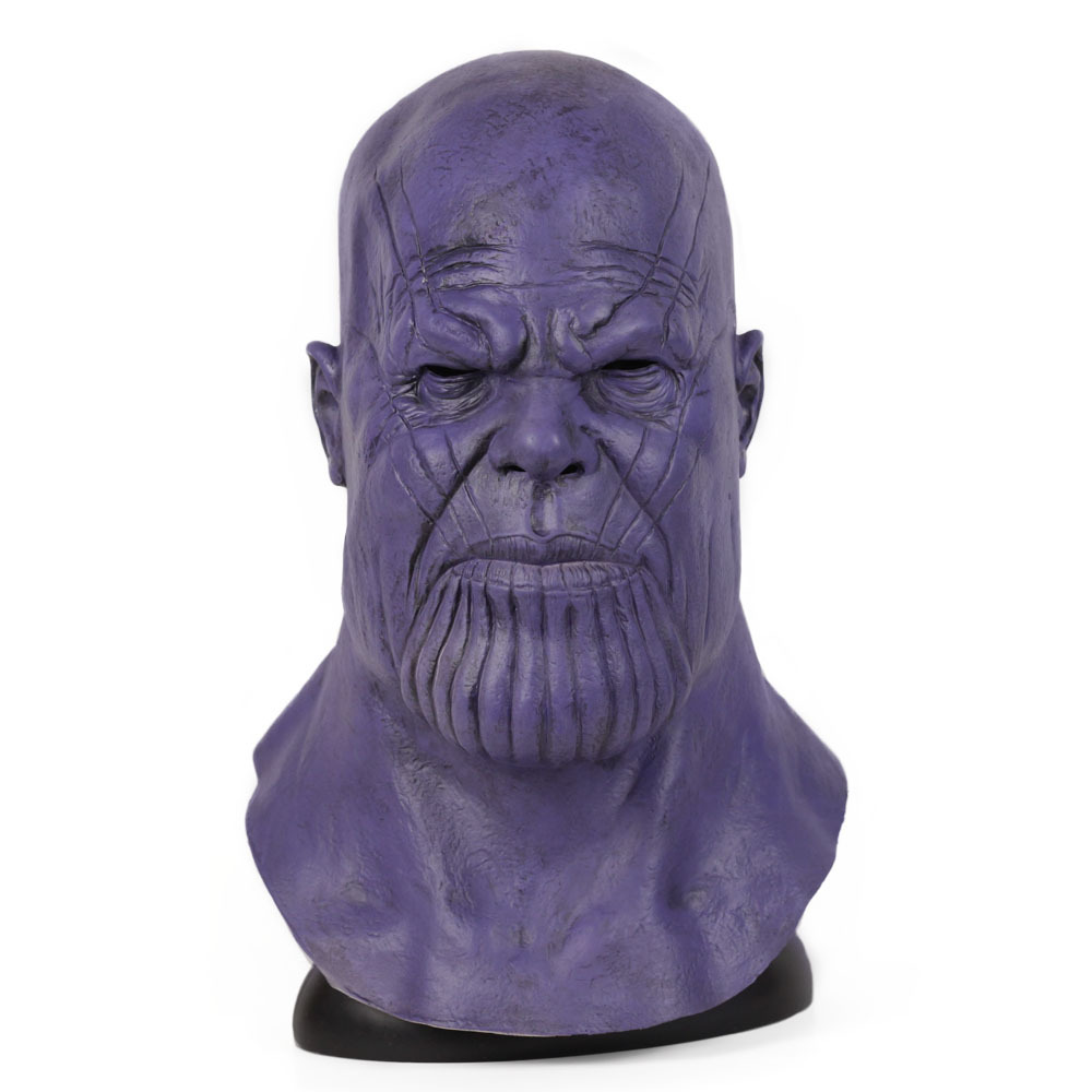 漫威周边复联4终局之战Thanos灭霸乳胶面具Cosplay周边豪华版|ruв категории плесень играть/Аниме/вокруг/cos/настольные игры, вечеринка/магия товаров, группа приборов/украшения, Вечеринка декоративные шляпу - от Buy2taobao.com для оказания профессиональной услуги покупки агента Taobao