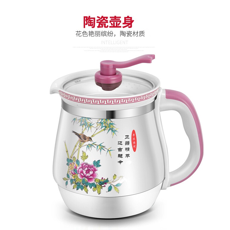 养生壶陶瓷多功能全4自动加厚玻璃烧水壶电热花茶煮茶器保温 1.5l|msdalam kategori peralatan dapur, kesihatan/kesihatan/Ubat atau periuk - dari Buy2taobao.com untuk memberikan perkhidmatan ejen Taobao profesional membeli