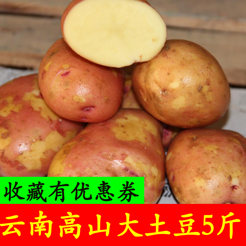 云南农家新鲜大土豆5斤红皮黄心88号马铃薯高山大洋芋批10发包邮|ruв категории водной мясо/свежие фрукты и овощи/еда, свежие овощи/овощной продукции, свежие овощи, картофель - от Buy2taobao.com для оказания профессиональной услуги покупки агента Taobao