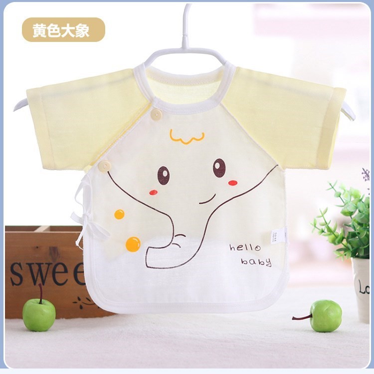 新生儿夏季衣服夏天薄款0-3个月1初生婴儿纱布和尚服半袖上衣|ruв категории Детская одежда, детей белье, тепло. - от Buy2taobao.com для оказания профессиональной услуги покупки агента Taobao