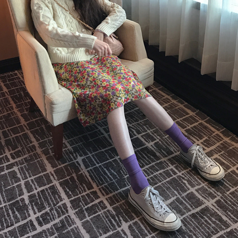 现货韩国东大门春装女2019新款INS超火淑女小碎花直筒半身裙潮fe在类目 女装/女士精品, 半身裙中 - 来自Buy2taobao.com提供专业的淘宝代购服务