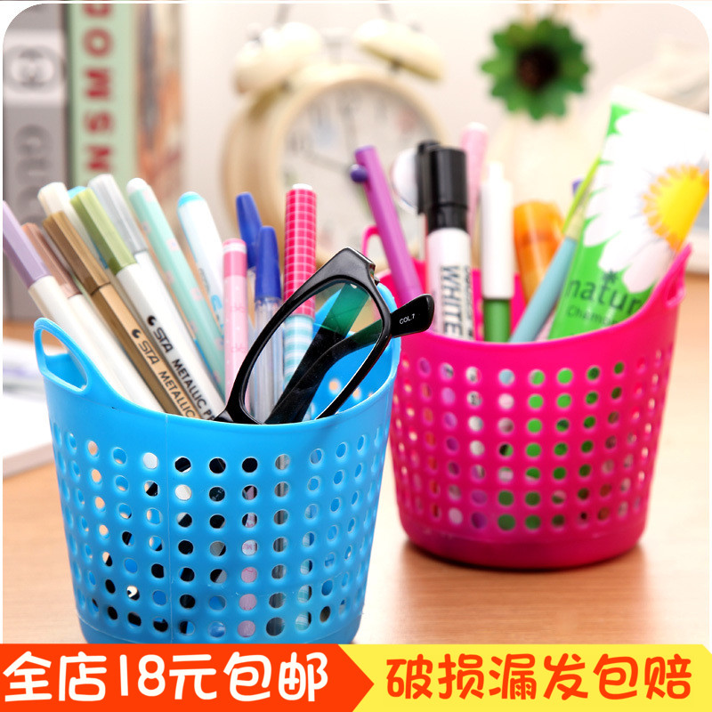 可挂式小篮子塑料圆形桌面迷你小号化妆品杂物整理筐桌上收纳盒|msdalam kategori penyatuan simpanan, Rumah Storage Appliances, keranjang penyimpanan, Lain keranjang - dari Buy2taobao.com untuk memberikan perkhidmatan ejen Taobao profesional membeli