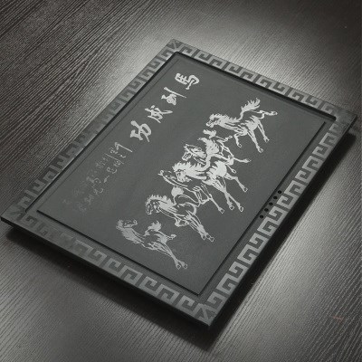 solid wood tea table Middle Cover plate Embedded system Room customized Black stone tea tray Cover plate replace Stone panel partsin the Tableware , Tea set , Tea tray category - from Buy2taobao.com to provide professional Taobao agent buy service