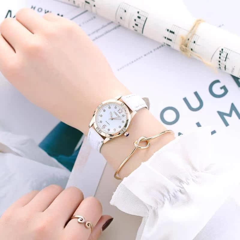 ultrathin Noctilucent lady watch student Korean Edition Simplicity Trend lovely Confidante Spreadsheet Retro Versatile Female watchin the Wristwatch , Watch category - from Buy2taobao.com to provide professional Taobao agent buy service