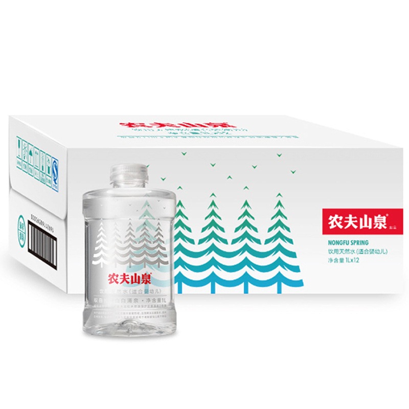 Nongfushangquan baby Mother infant water natural Drinking water Changbai Yongquan 1L*12 Bottle areain the Coffee/Oatmeal/Chongyin , Beverages , Mineral water/Pure water category - from Buy2taobao.com to provide professional Taobao agent buy service