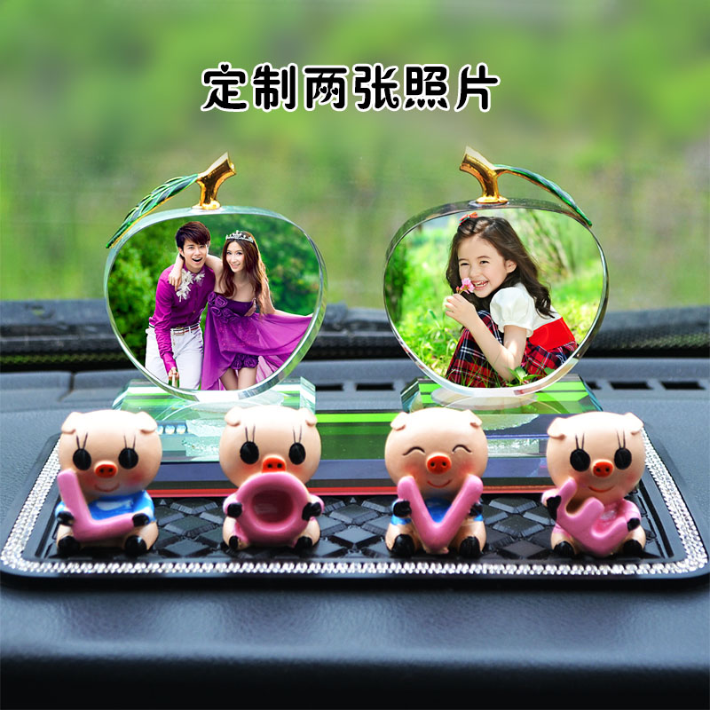 汽车里摆放的装饰品创意摇头可爱车内摆件小车上摆设漂亮苹果定制在类目 汽车/用品/配件/改装, 汽车用品/内饰品, 摆件中 - 来自Buy2taobao.com提供专业的淘宝代购服务