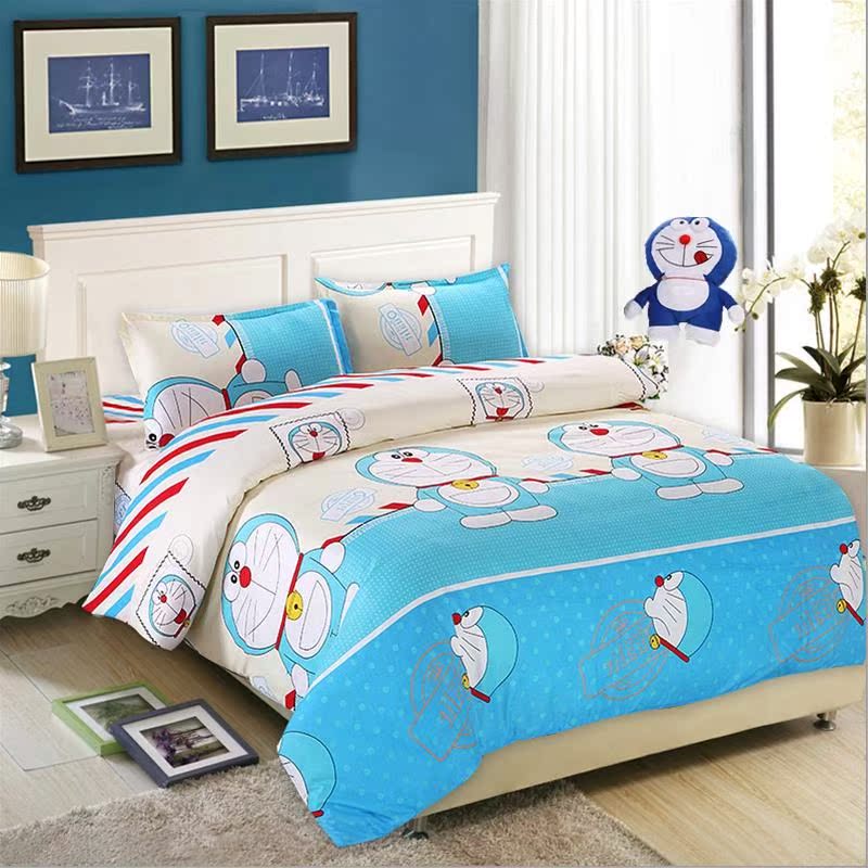 Quilt cover singleton Jingle cat 1.5 rice 1.8m Cotton student single bed Double 200x230 Autumn and winter quiltin the Bedclothes , Quilt category - from Buy2taobao.com to provide professional Taobao agent buy service