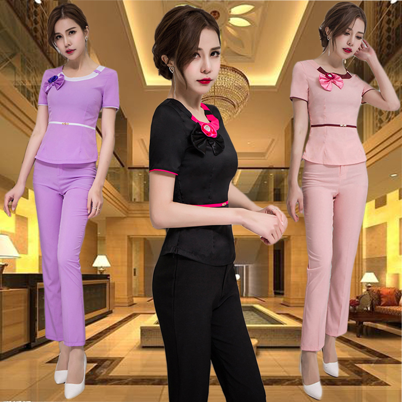 2018 new pattern Beauty Beautician coverall Self cultivation Show thin trousers suit health preservation club massage work clothesin the Women's clothing/Boutique , Costume/National costume/Stage costumes , National costume/Costumes category - from Buy2taobao.com to provide professional Taobao agent buy service