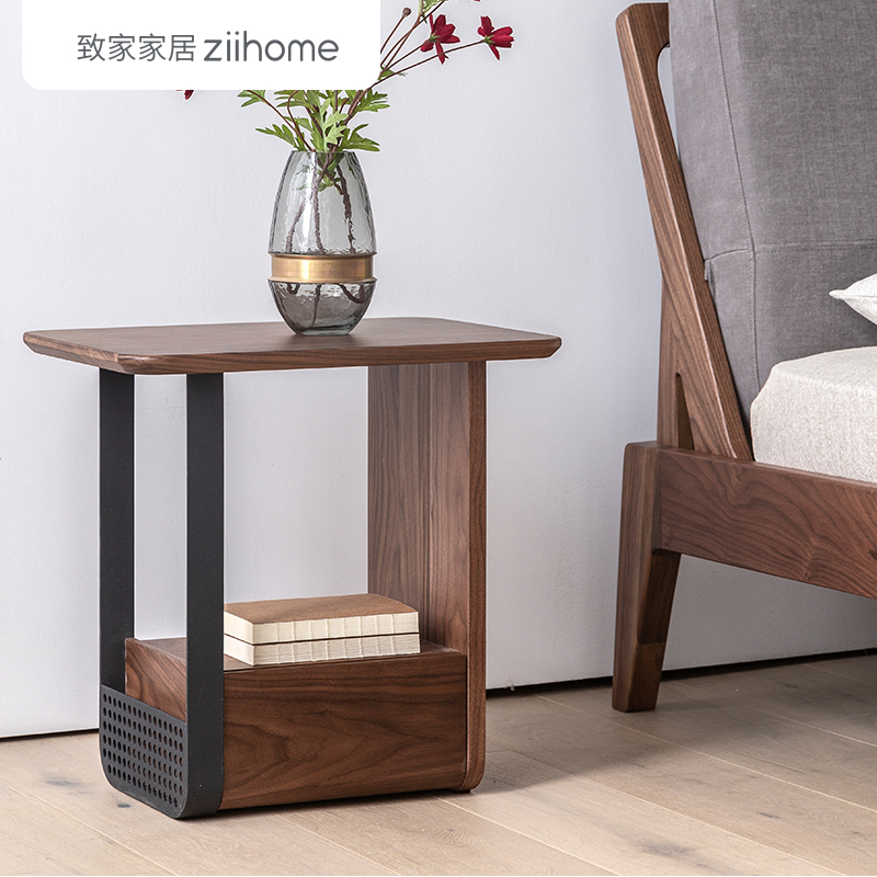 Home furnishing/Moon White Bedside Cabinet/Northern Europe Simplicity bedroom Side table Iron art solid wood drawer bedside cupboardin the Residential furniture , Cabinet , Bedside cabinet category - from Buy2taobao.com to provide professional Taobao agent buy service