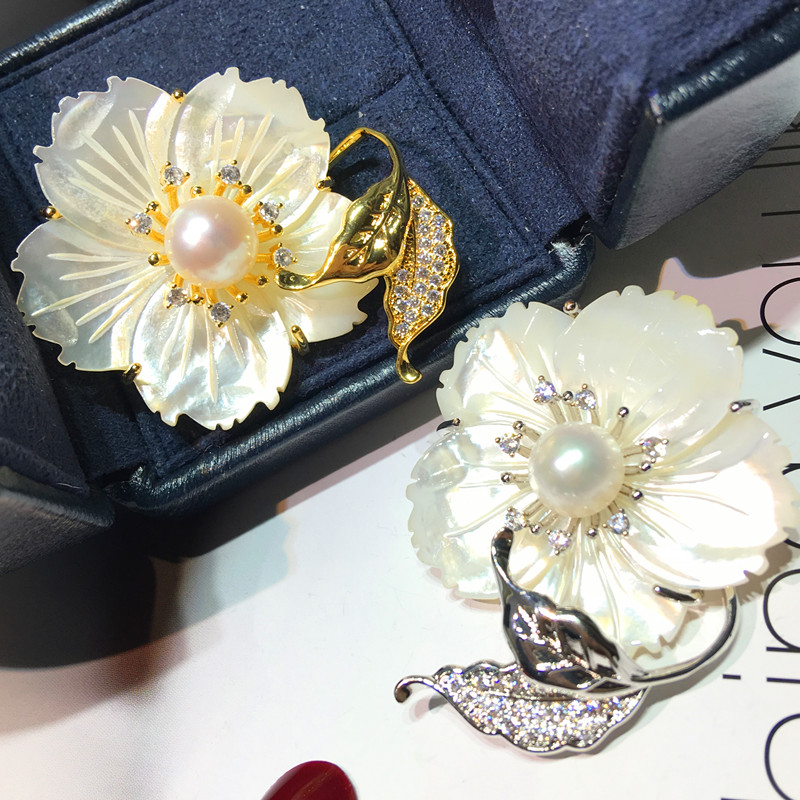 DIY parts Seiko Gold-plated Sternum Female pin bra Semi finished empty carrier Shell Brooch holderin the Accessories/Fashion Jewelry, Brooch category - from Buy2taobao.com to provide professional Taobao agent buy service