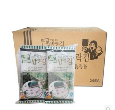 Full container Sea more flavor Mini Seaweed 2 g *10*24 bag BaoFan seaweed children precooked and ready to be eaten Bibimbap Seaweedin the Snacks/Nuts/Specialty , Squid/Dried fish/Seafood ready , Seaweed Series category - from Buy2taobao.com to provide professional Taobao agent buy service
