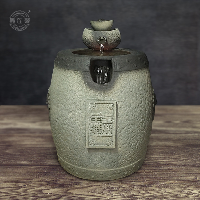 新品桌面流水摆件加湿器摆件流水器摆件工艺品陶瓷复古摆件装饰品|ruв категории посуда, чайный сервиз, Садо/ноль - от Buy2taobao.com для оказания профессиональной услуги покупки агента Taobao