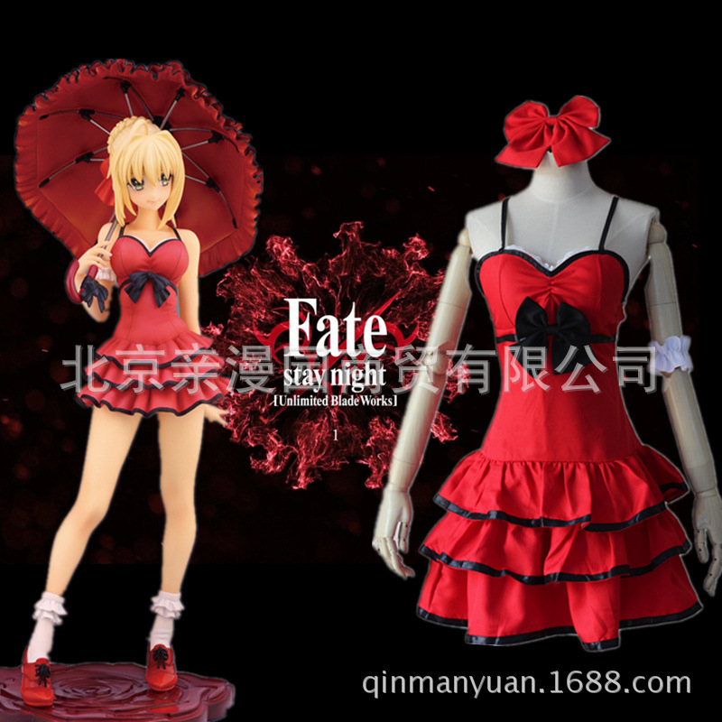 遊戲Fate/Extra尼祿cos服紅saber連衣裙cosplay服裝女日動漫服裝在類目 女裝/女士精品, 唐裝/民族服裝/舞臺服裝, 民族服裝/舞臺裝中 - 來自Buy2taobao.com提供專業的淘寶代購服務