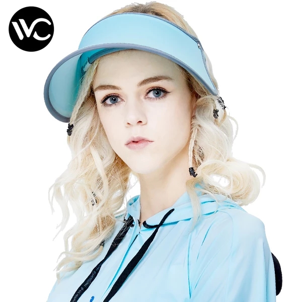 the republic of korea VVC quality goods Authorize Sunscreen hat summer outdoors ultraviolet-proof Travel? Covering her face Visorin the Accessories/Leather belt/Hat/Muffler , Hat category - from Buy2taobao.com to provide professional Taobao agent buy service