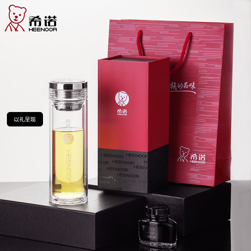 希诺XN-6515 XN-6516 XN-6517 XN-6518双层玻璃杯带盖带茶隔水杯|msdalam kategori pinggan mangkuk, Cup/cawan/cerek, Glass - dari Buy2taobao.com untuk memberikan perkhidmatan ejen Taobao profesional membeli