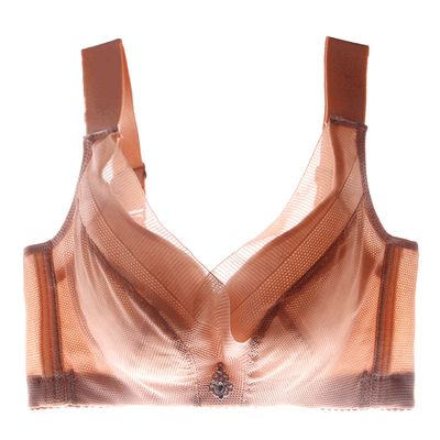 大码女士内衣胸罩大杯大胸美背显胸小瘦胸缩胸胖mm薄款收副乳奶罩