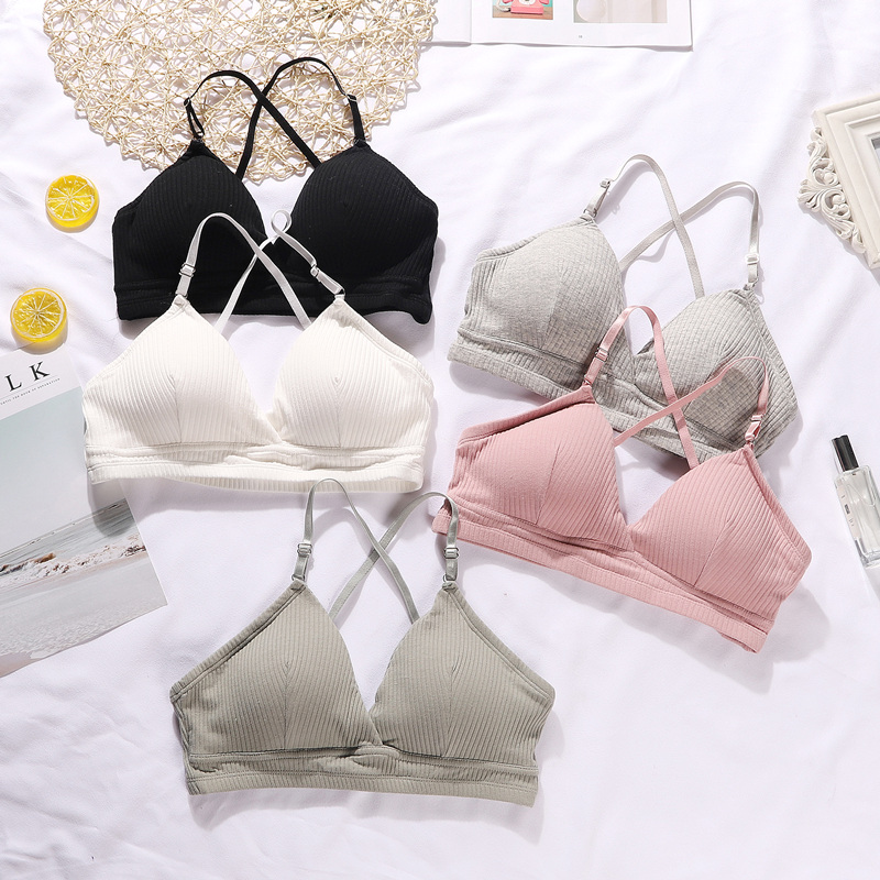 Korean Edition Beautiful back Spaghetti straps Sling Wrap chest undergarment covering the chest and abdomen Internal lap Self cultivation Net Red Same item have cash less than that is registered in the accounts Solid Threadin the Women's clothing/Boutique , Bra category - from Buy2taobao.com to provide professional Taobao agent buy service