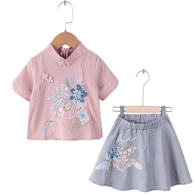 Chinese style Children's clothing Improvement Women's wear Summer wear girl Dresses children Princess Dress princess Gauze skirt Fashionable Versatilein the Children/Baby/Family fitted , Children's Robes/Costume/National costume , Cheongsam category - from Buy2taobao.com to provide professional Taobao agent buy service