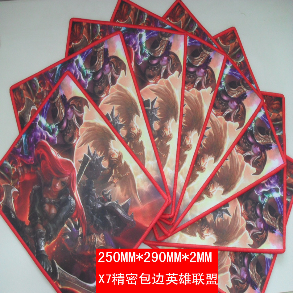 X7精密包边鼠标垫 穿越火线 英雄联盟LOL鼠标垫 25*29*2热卖在类目 电脑硬件/显示器/电脑周边, 电脑周边, 鼠标垫/贴/腕垫中 - 来自Buy2taobao.com提供专业的淘宝代购服务