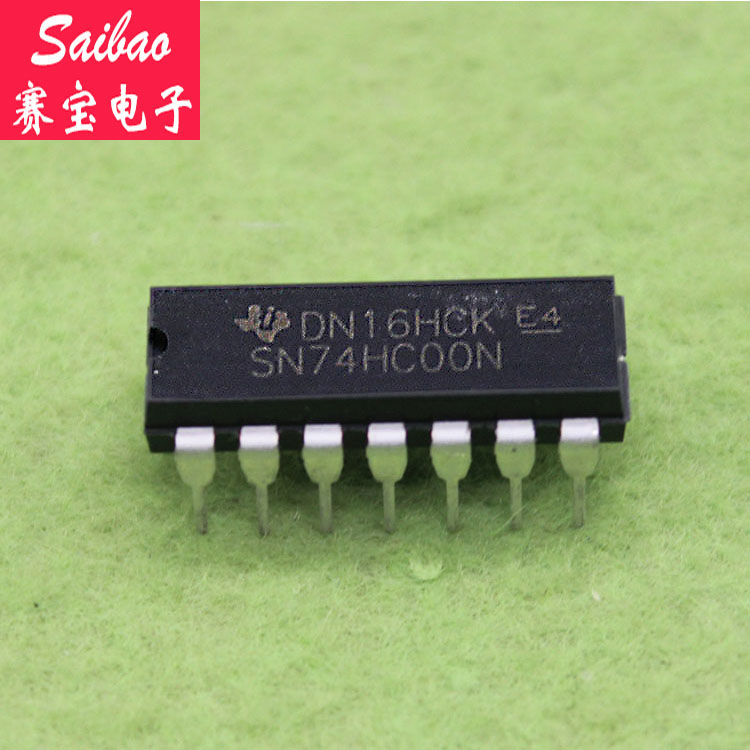74HC00N DIP14 直插 四二輸入與非門 賽寶在類目 3C數碼配件, 電子元器件市場, IC集成電路/電機, 邏輯器件中 - 來自Buy2taobao.com提供專業的淘寶代購服務