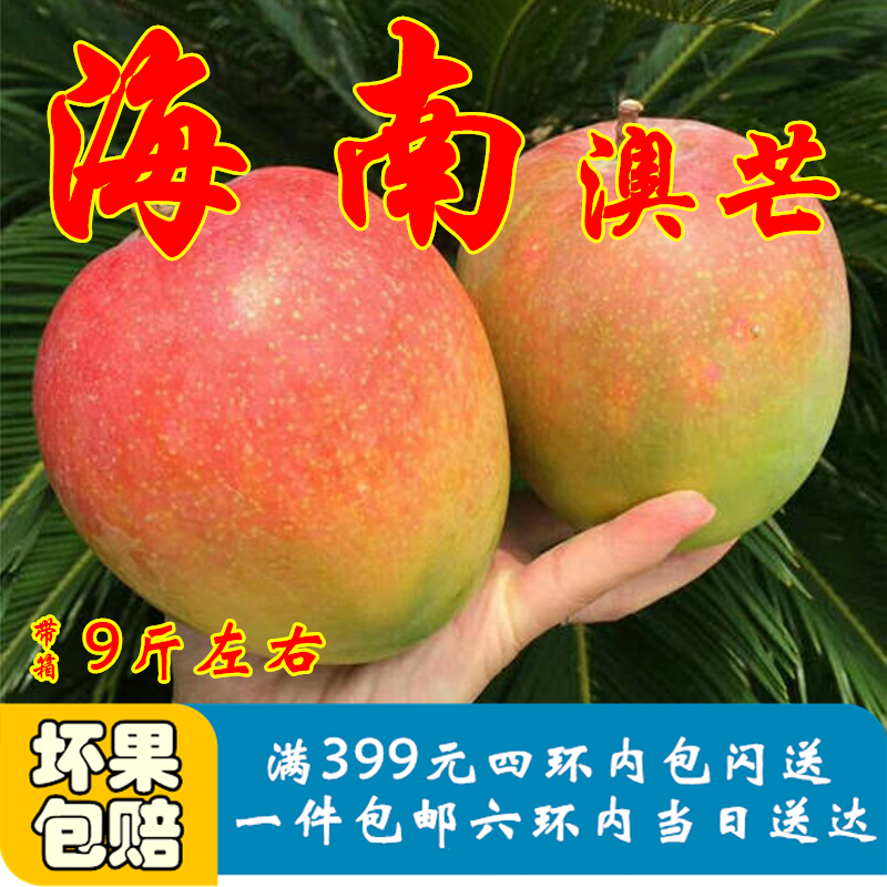 Hainan Ao Mang fresh Mango Season Season Season Tropical Sanya fruit Box 8 Australia Importedin the Aquatic meat/Fresh fruits and vegetables/Cooked , Fresh fruit , Mango category - from Buy2taobao.com to provide professional Taobao agent buy service